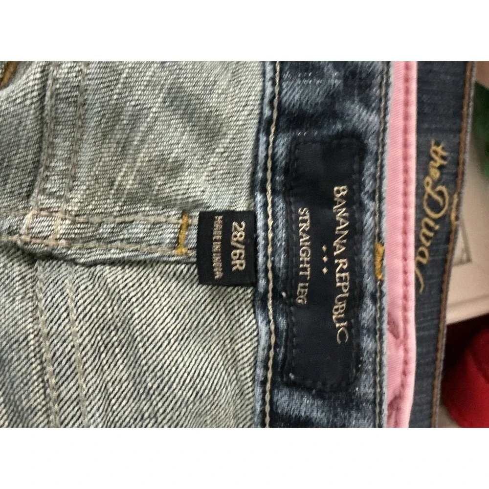 Title: Banana Republic Men's Straight Fit Jeans Blue 32x32